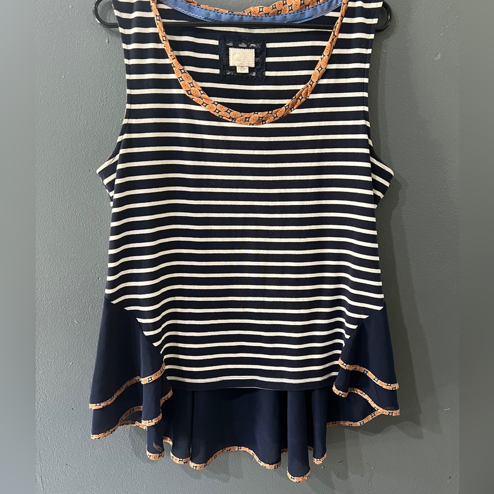 Anthropologie postcard shirt